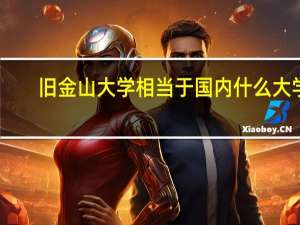旧金山大学相当于国内什么大学
