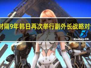 时隔9年 韩日再次举行副外长战略对话会议