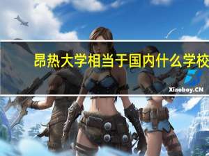 昂热大学相当于国内什么学校