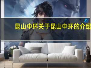 昆山中环 关于昆山中环的介绍