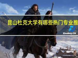 昆山杜克大学有哪些热门专业推荐