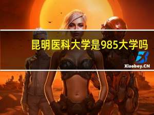 昆明医科大学是985大学吗