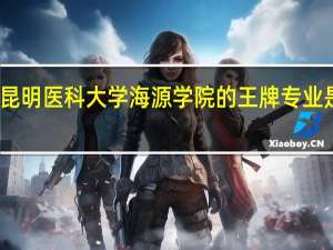 昆明医科大学海源学院的王牌专业是什么