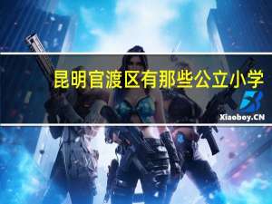 昆明官渡区有那些公立小学