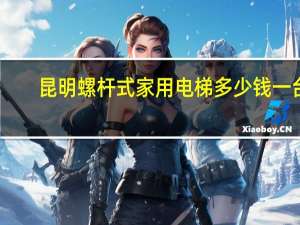 昆明螺杆式家用电梯多少钱一台