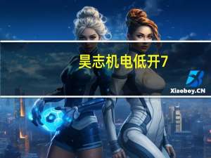 昊志机电低开7.87%