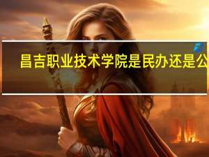 昌吉职业技术学院是民办还是公办