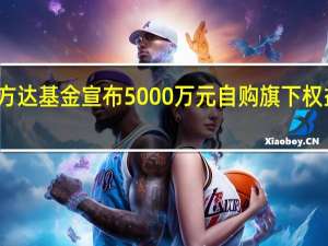 易方达基金宣布5000万元自购旗下权益类基金