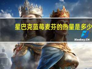星巴克 蓝莓麦芬的热量是多少