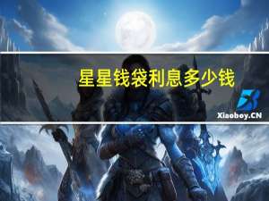 星星钱袋利息多少钱