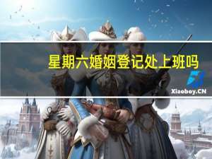 星期六婚姻登记处上班吗