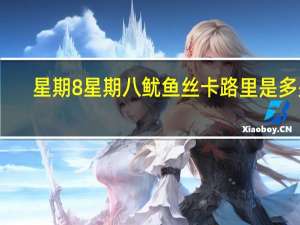 星期8 星期八 鱿鱼丝卡路里是多少
