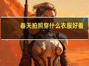 春天拍照穿什么衣服好看
