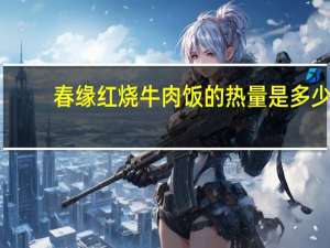 春缘 红烧牛肉饭的热量是多少
