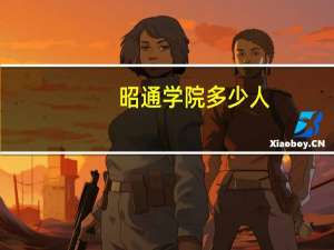 昭通学院多少人