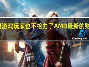 显卡越来越贵游戏玩家也不给力了AMD最新的财报也证实了这一点