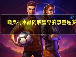 晓岚村 水晶阿胶蜜枣的热量是多少