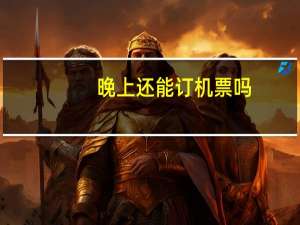 晚上还能订机票吗