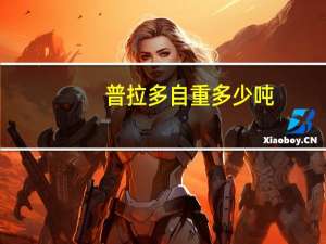普拉多自重多少吨
