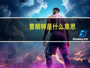 普朗特是什么意思