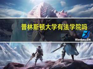 普林斯顿大学有法学院吗