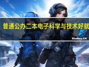 普通公办二本电子科学与技术好就业吗