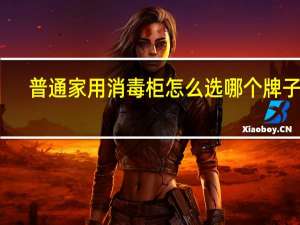 普通家用消毒柜怎么选哪个牌子好
