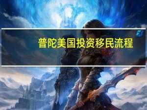 普陀美国投资移民流程
