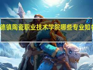 景德镇陶瓷职业技术学院哪些专业知名度很高