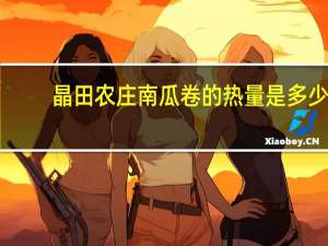 晶田农庄南瓜卷的热量是多少