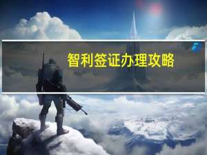 智利签证办理攻略