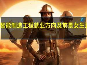 智能制造工程就业方向及前景女生适合吗