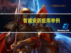智能安防应用举例