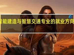 智能建造与智慧交通专业的就业方向是什么