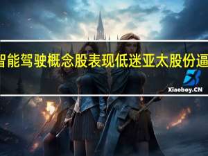 智能驾驶概念股表现低迷亚太股份逼近跌停