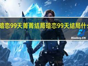 暗恋99天菁菁结局 暗恋99天结局什么意思