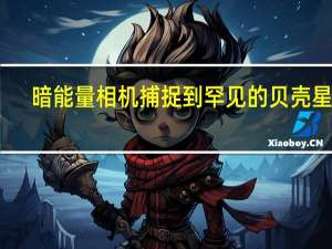 暗能量相机捕捉到罕见的贝壳星系