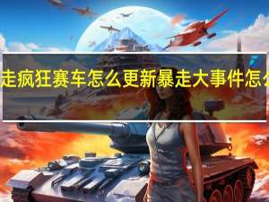 暴走疯狂赛车怎么更新 暴走大事件怎么没更新