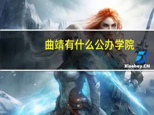 曲靖有什么公办学院