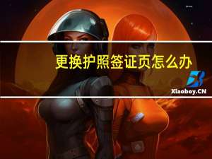 更换护照签证页怎么办