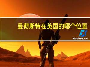 曼彻斯特在英国的哪个位置