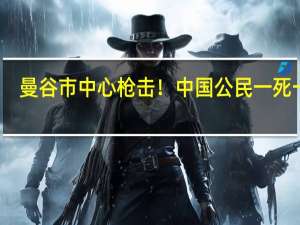 曼谷市中心枪击！中国公民一死一伤