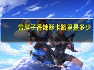 曾胖子 香辣酥卡路里是多少