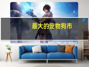 最大的宠物狗市