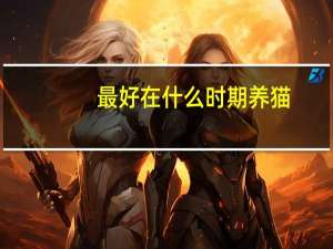 最好在什么时期养猫