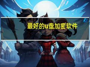 最好的u盘加密软件（u盘加密软件哪个好）