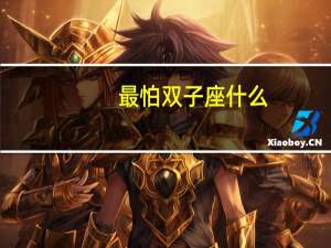 最怕双子座什么