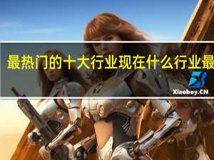 最热门的十大行业 现在什么行业最热门