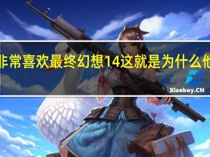 最终幻想的创作者非常喜欢最终幻想14这就是为什么他绝对不想从事MMO工作