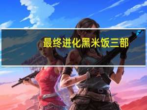 最终进化黑米饭三部（最终进化黑米饭）